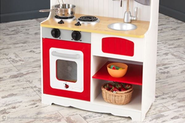 Kidkraft Red country Houtenkinderkeuken.nl Kidkraft Keuken Modern Country : Kidkraft Red country Houtenkinderkeuken.nl