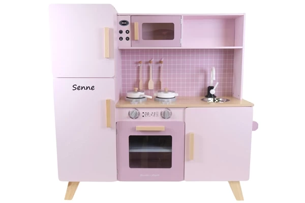Voor kinderkeuken XL Modern retro roze