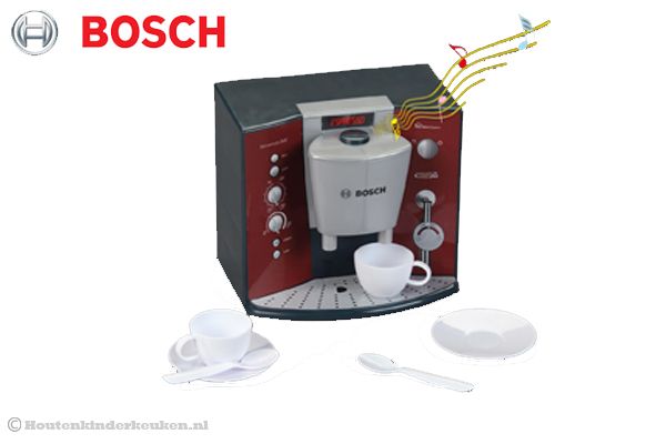 Bosch koffiezetapparaat voor je kinderkeuken.