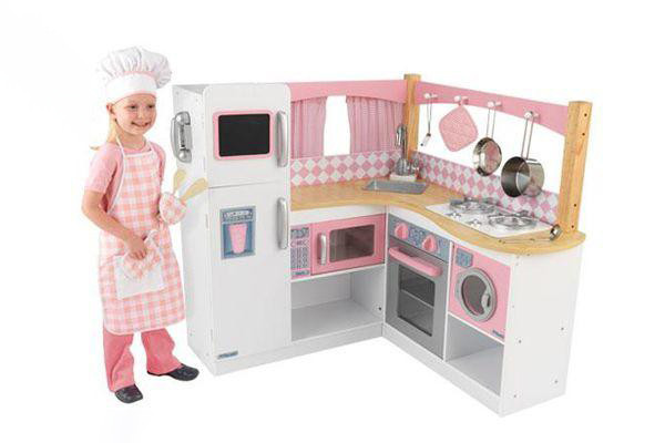 Houten keuken Grand Gourmet Hoekkeuken.