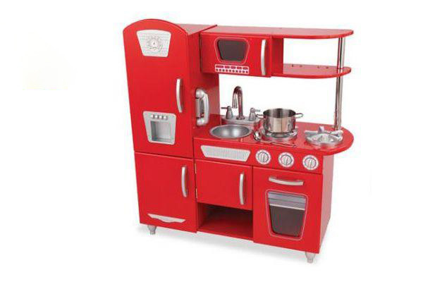 Kidkraft houten keuken Rode Vintage.