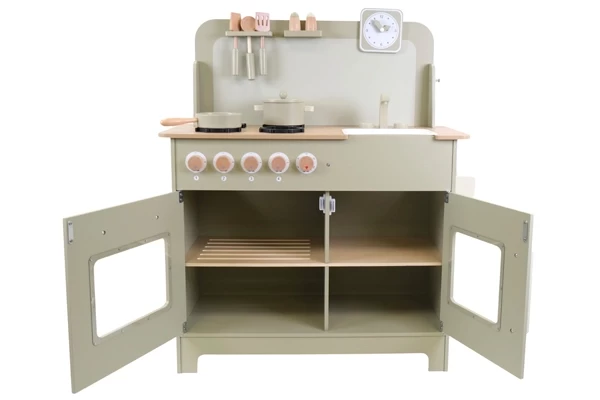 Open het deurtje van de oven