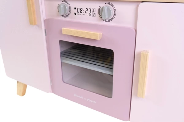 Oven met draaiknoppen erboven