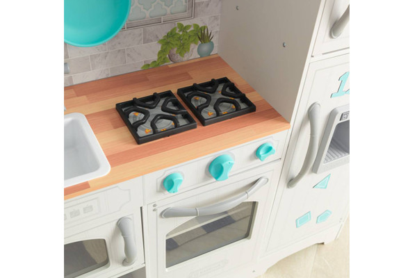 Met twee kookpitjes.