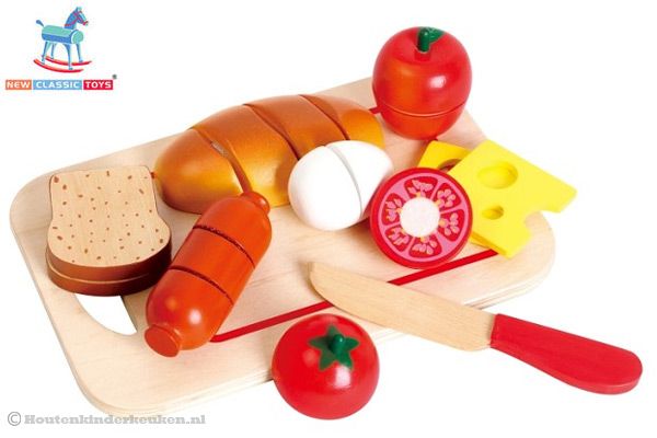 10 delige ontbijtset van New Classic Toys.