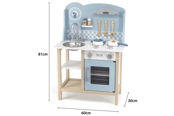 De afmetingen: 60x30x81 cm