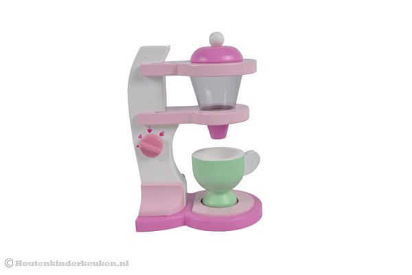 Koffiezetapparaat van Woodtoys.