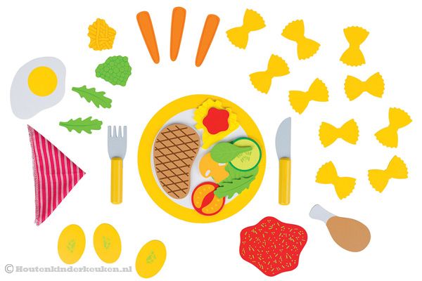 Lunch a la carte van Woodtoys.