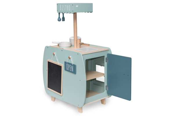 Krijtbord voor het menu